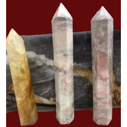 Obélisque Opale Rose  Obélisque Opale Rose