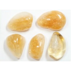 Pierre Citrine Roulée Pierre Citrine Roulée