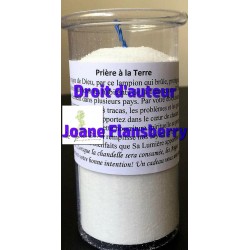 Chandelle de recharge - Prière à la Terre