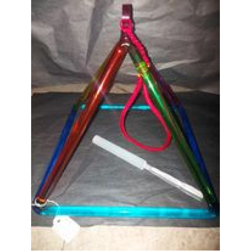 Triangle musical multicolore